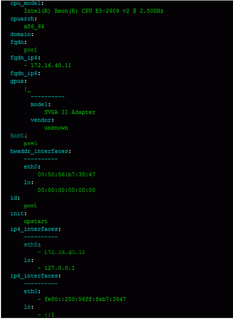 通过Python使用saltstack生成服务器资产清单