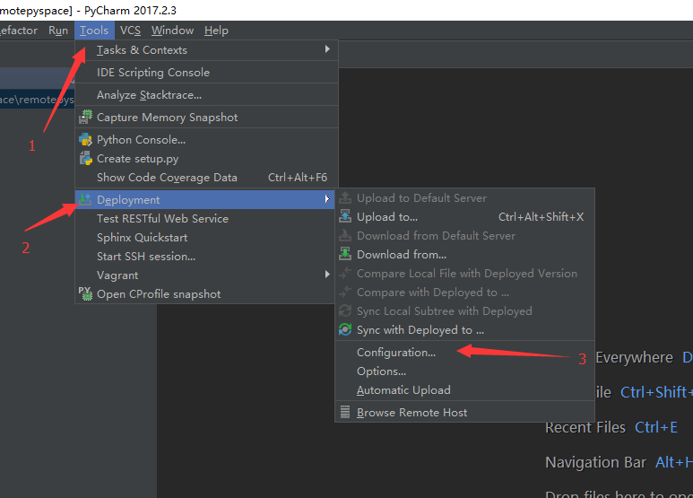 PyCharm 配置远程python解释器和在本地修改服务器代码