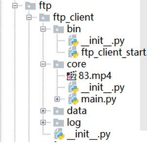 python3实现ftp服务功能（客户端）