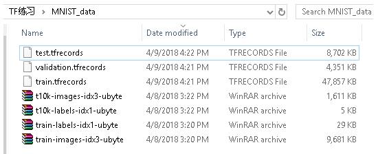 TFRecord格式存储数据与队列读取实例