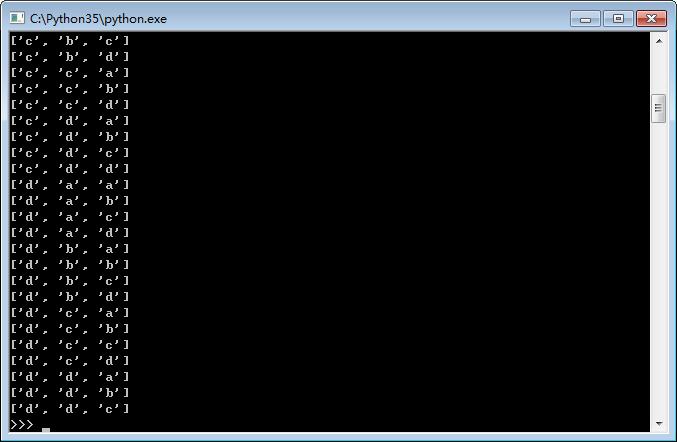 Python基于回溯法子集树模板解决选排问题示例