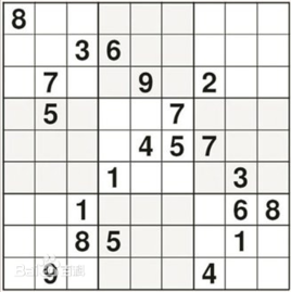 python实现解数独程序代码