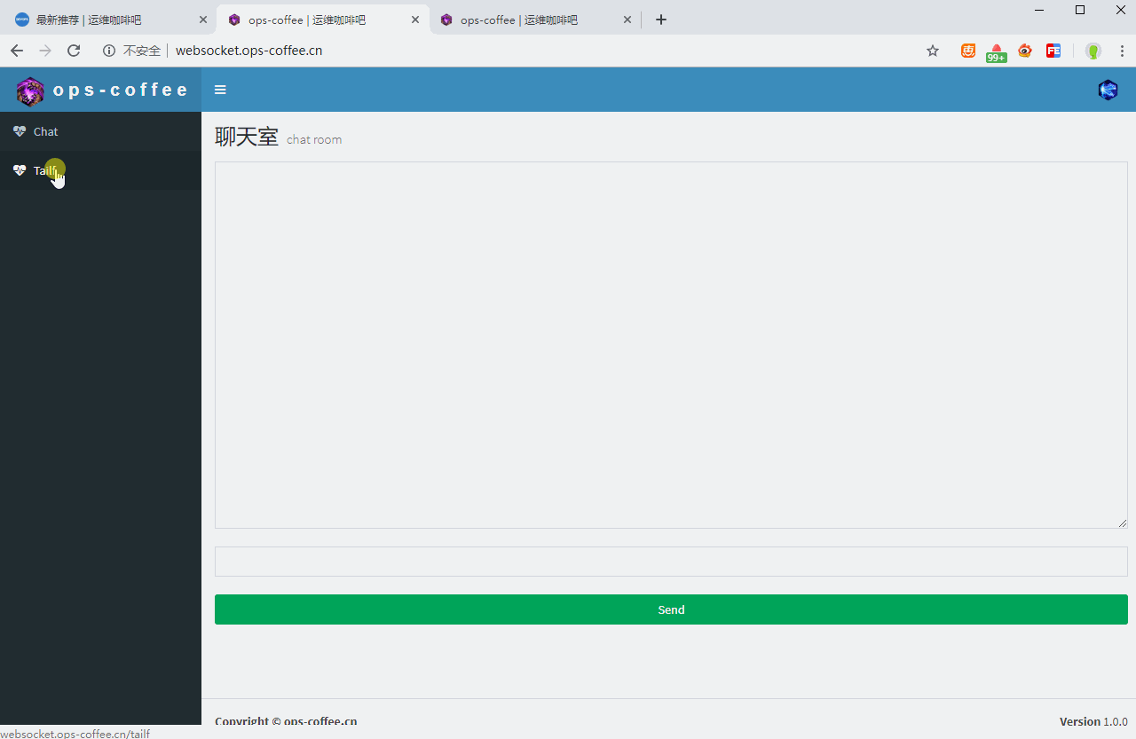 Django实现web端tailf日志文件功能及实例详解