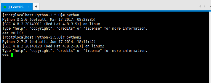 CentOS 7下安装Python 3.5并与Python2.7兼容并存详解