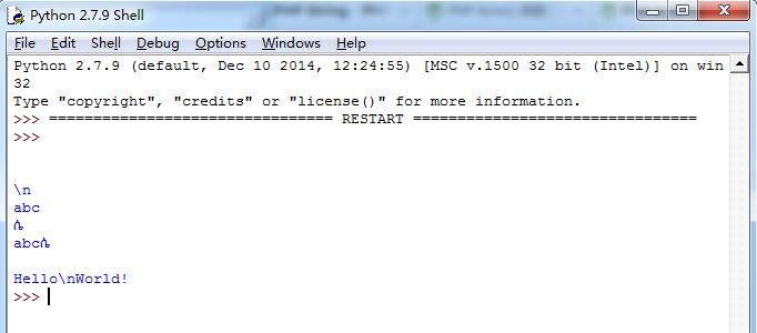 Python原始字符串与Unicode字符串操作符用法实例分析