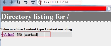 Python基于twisted实现简单的web服务器