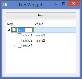 PyQt4 treewidget 选择改变颜色,并设置可编辑的方法