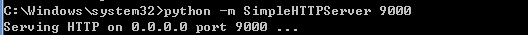 Python搭建HTTP服务器和FTP服务器