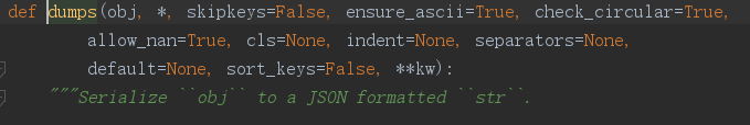 python3 json数据格式的转换(dumps/loads的使用、dict to str/str to dict、json字符串/字典的相互转换)