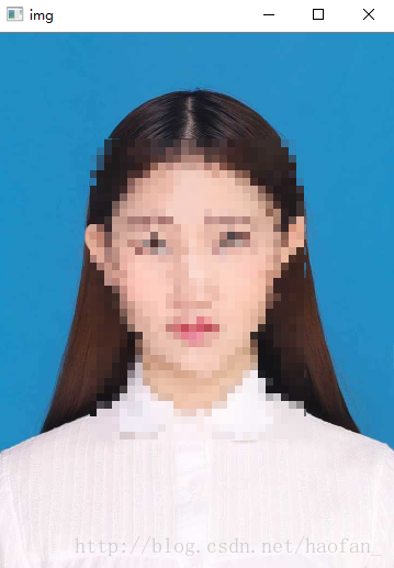基于OpenCV python3实现证件照换背景的方法