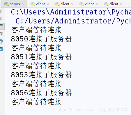 python实现简单聊天室功能 可以私聊