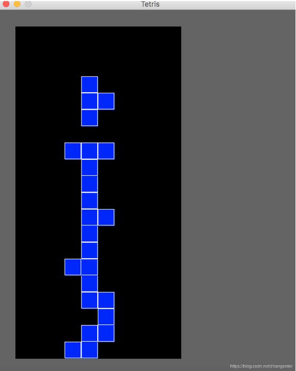 pygame实现俄罗斯方块游戏（基础篇2）