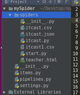 pycharm运行scrapy过程图解