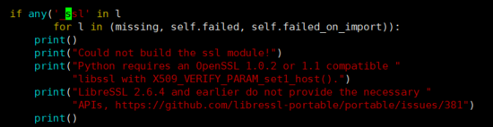 解决安装python3.7.4报错Can''t connect to HTTPS URL because the SSL module is not available