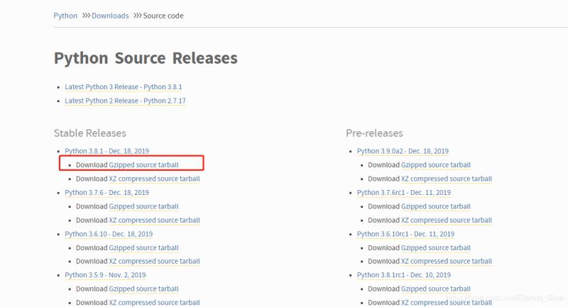 Linux下升级安装python3.8并配置pip及yum的教程