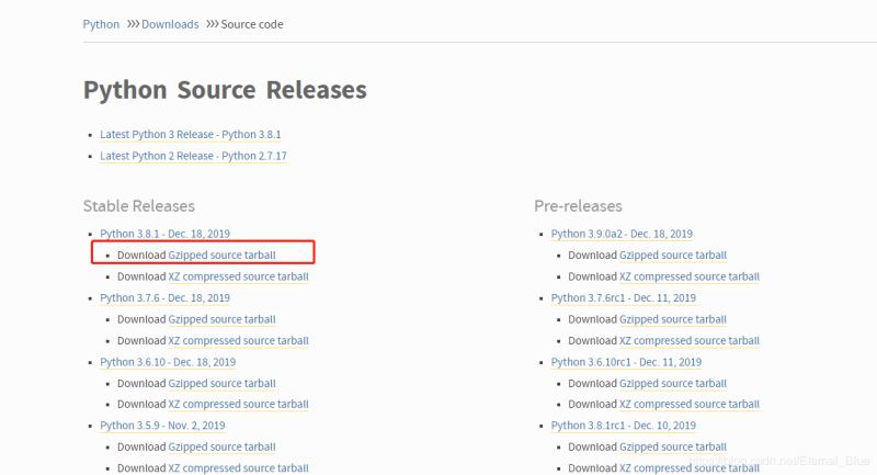 Linux下升级安装python3.8并配置pip及yum的教程