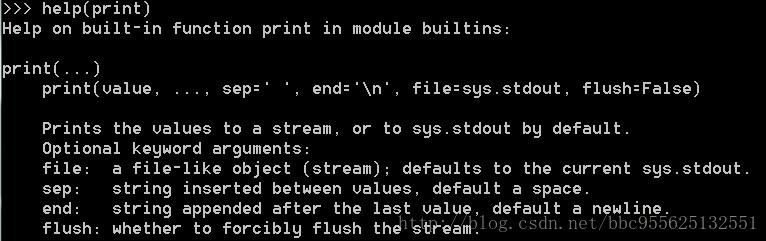 对Python3中的print函数以及与python2的对比分析
