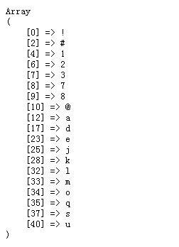 PHP数组操作简单案例分析